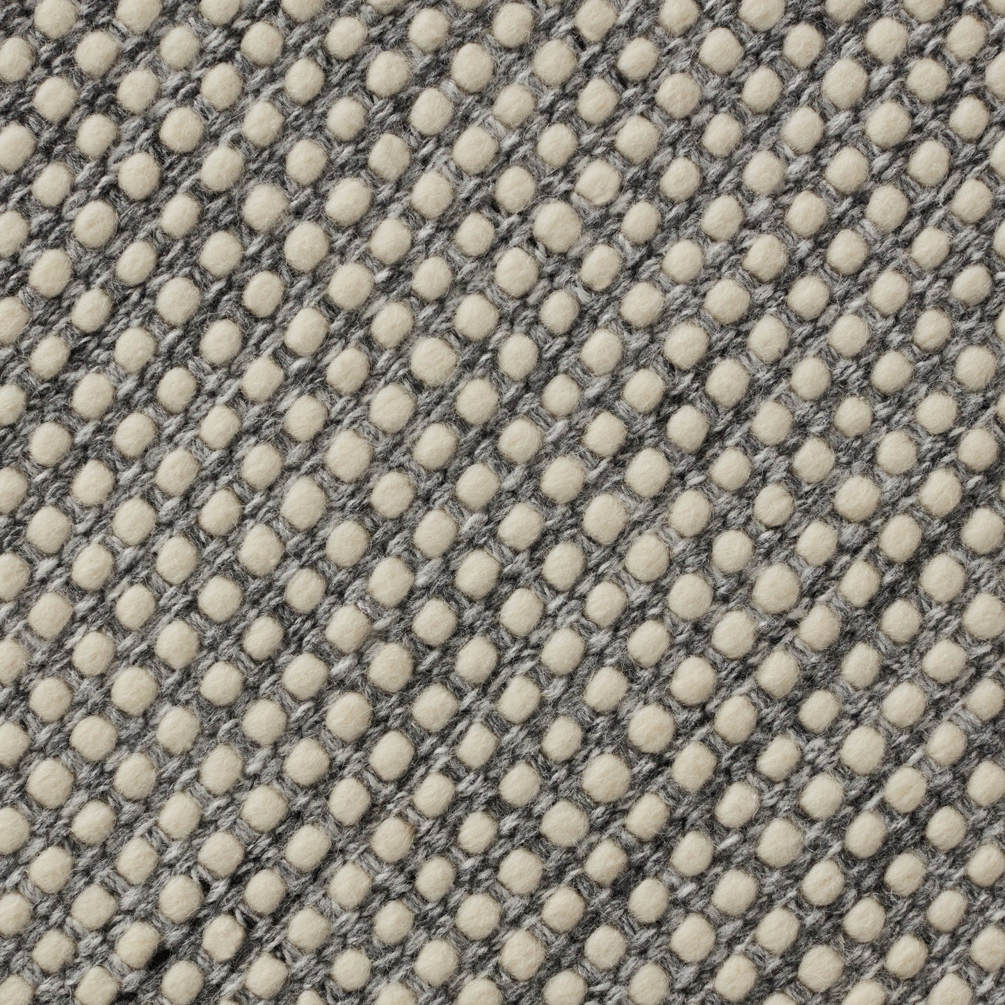 Closeup of Lissie Nickel Wool Blend Rug