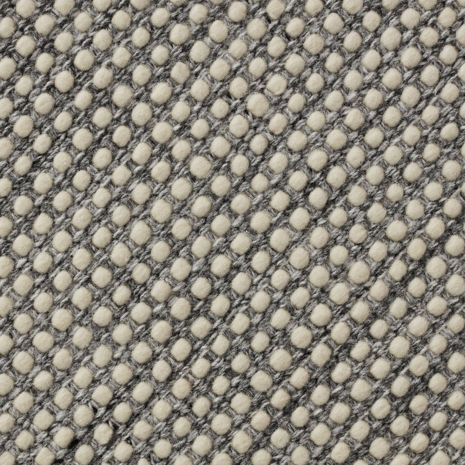 Closeup of Lissie Nickel Wool Blend Rug